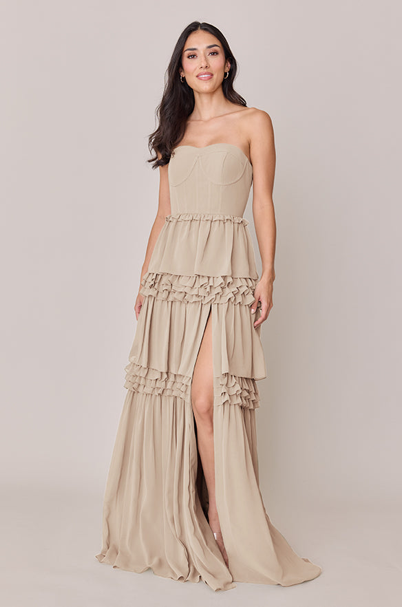adeline bridesmaid dress Adeline Chiffon Dress
