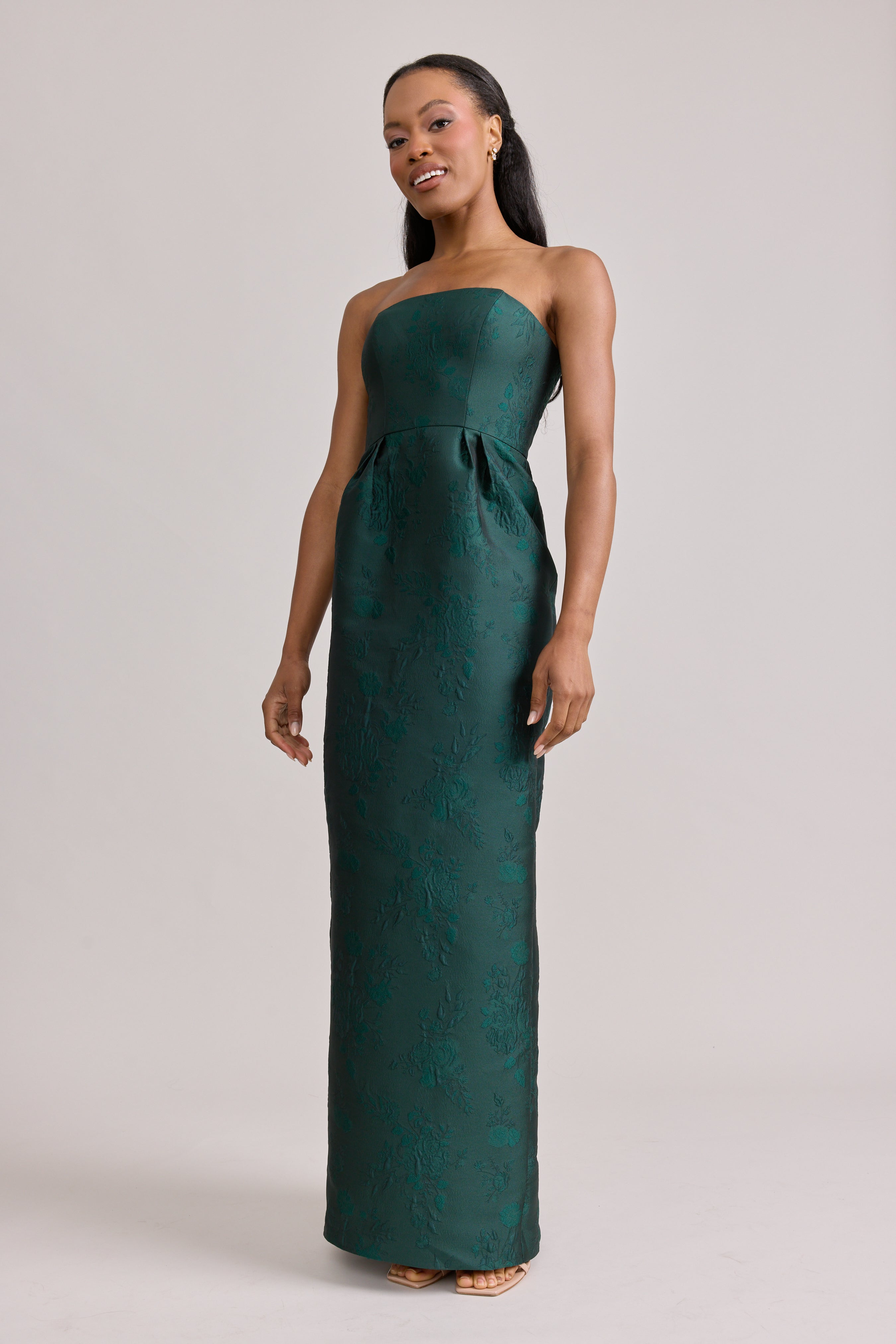 Adrienne Jacquard Dress