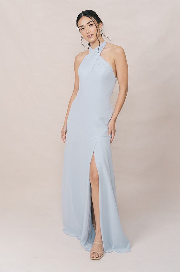 Revelry Athena Chiffon Bridesmaid Dress