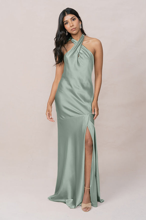 Athena Satin Dress