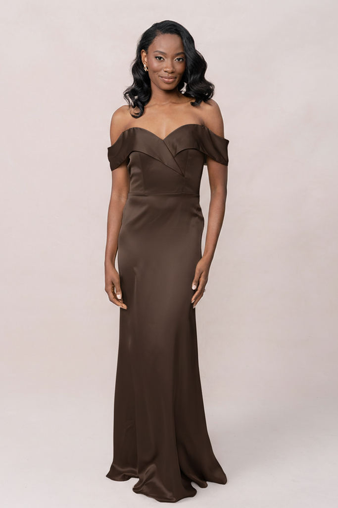 Bardot Satin Dress Bardot Satin Dress