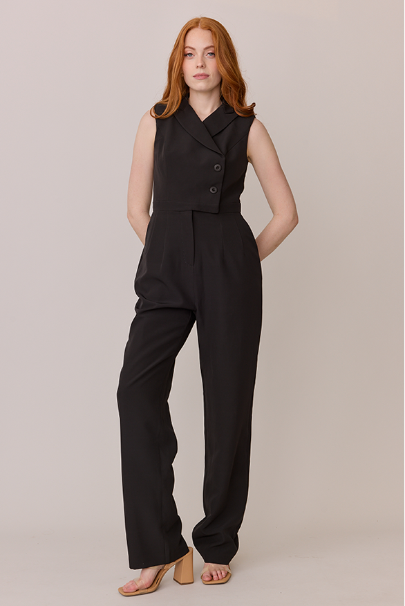 Blake Crepe Jumpsuit - Main Image