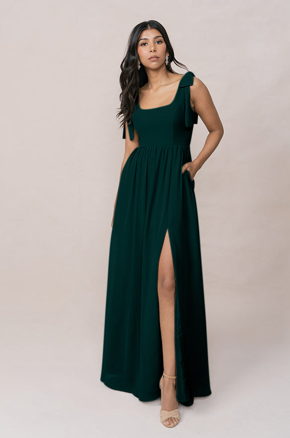 revelry bowie chiffon dress Bowie Chiffon Dress