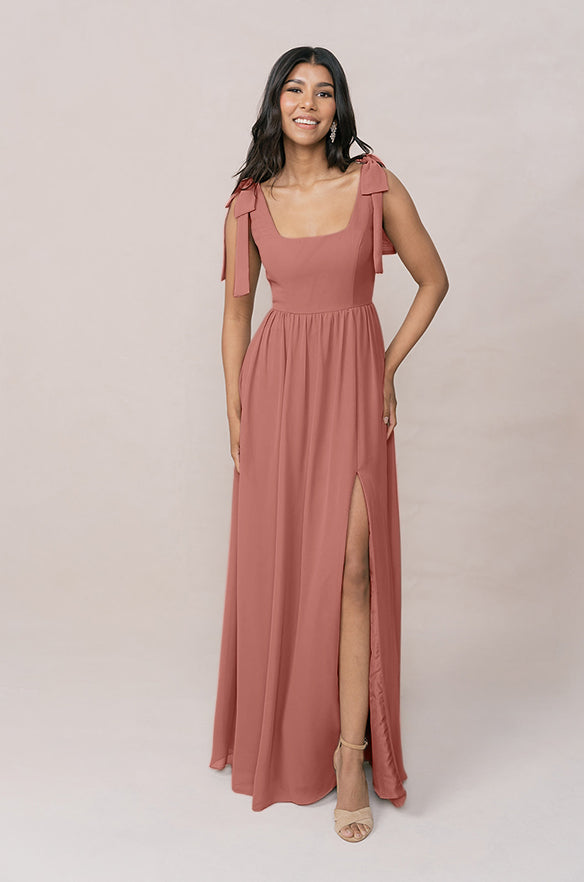 white christmas dresses Bowie Chiffon Dress main image 1