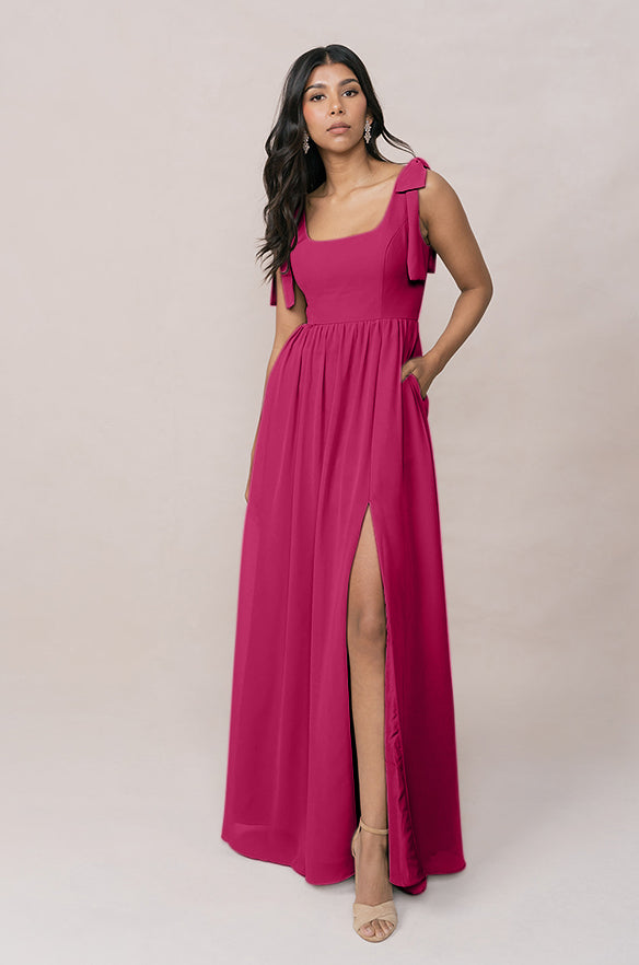 revelry chiffon dress Leo Chiffon Dress