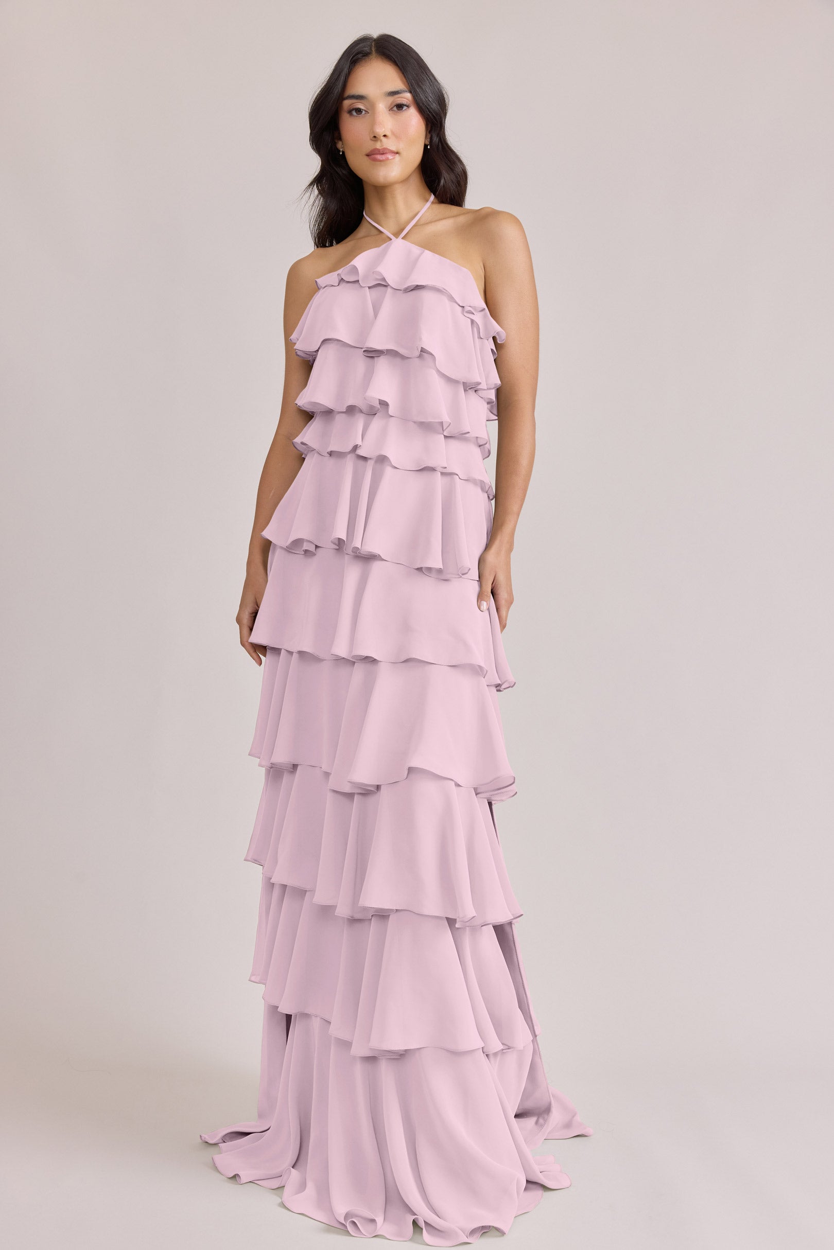 carrie's bridesmaid dresses Carrie Chiffon Dress