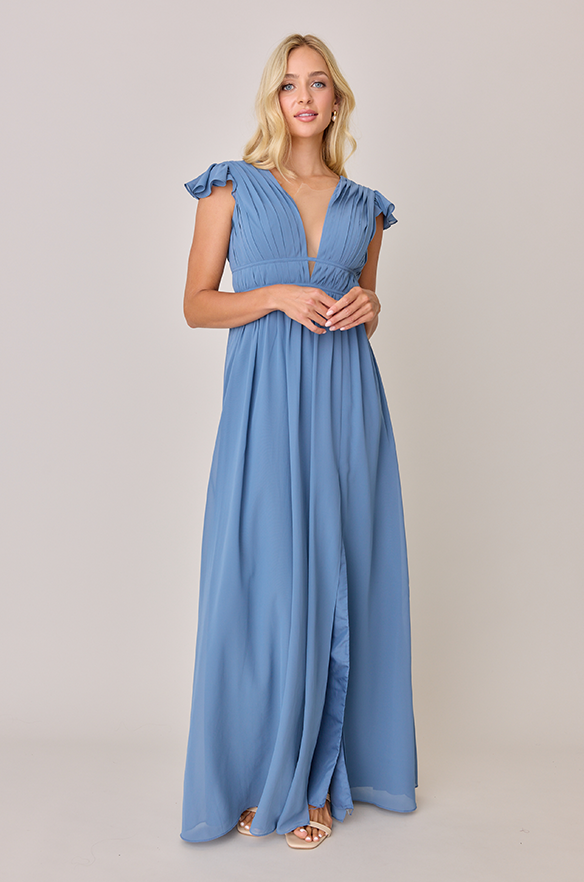 Model: Morgan; Size: 4; Color: Dusty Blue