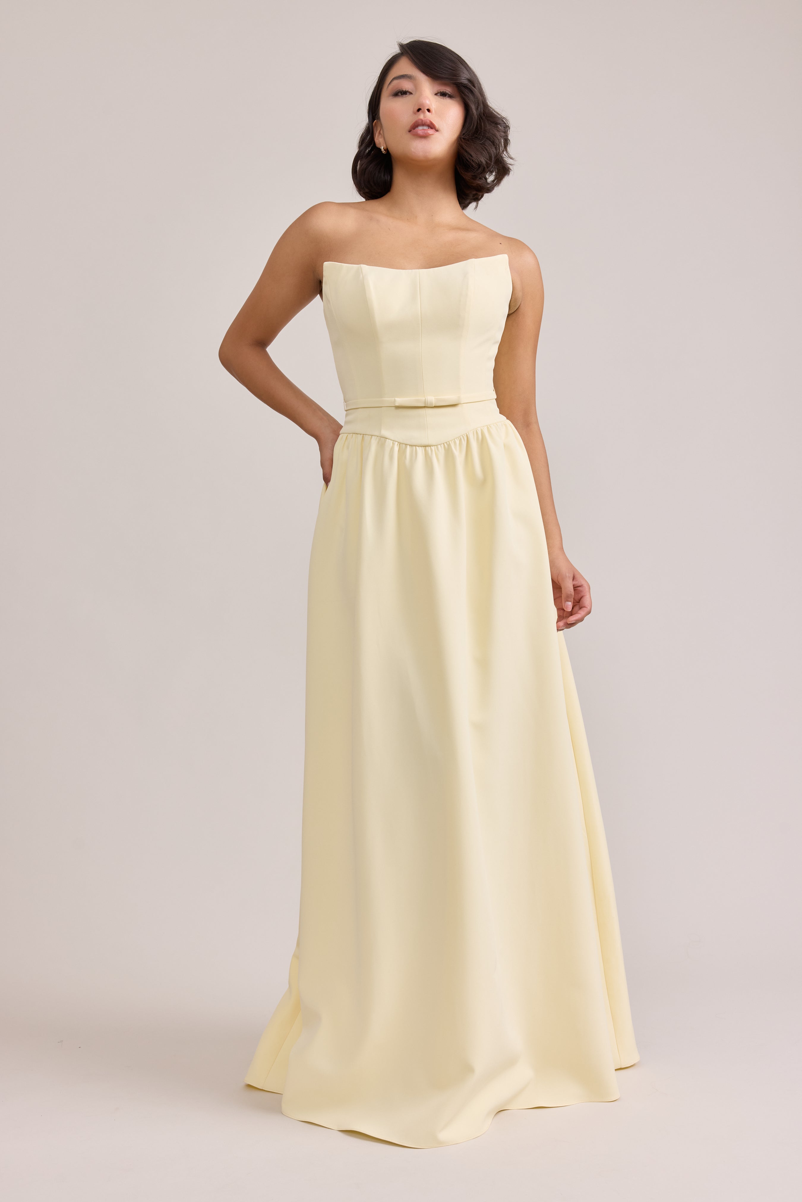 Sutton Crepe Dress | Made To Order Silver Sage Sutton Crepe Dress | Made To Order Silver Sage