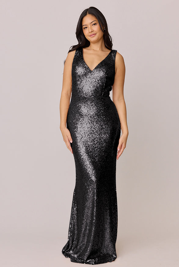 bb dakota gold sequin dress BB Dakota Gold Sequin Party Dress - Size 6