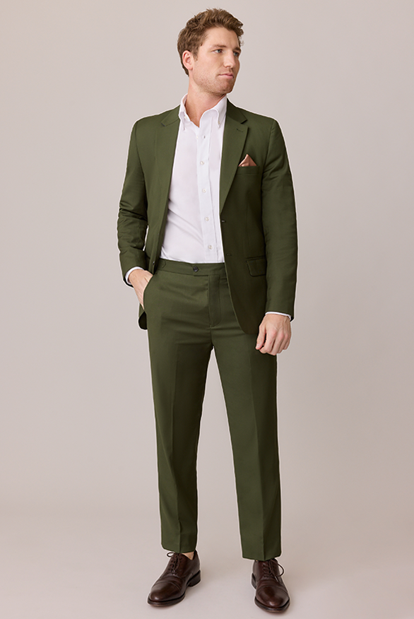 Deep Olive Pants