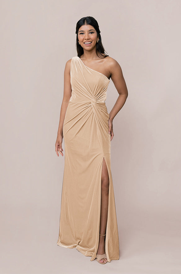 beige velvet dress Florence Size:EU 56 - US 46/UK 46 HESPERUS DRESS IN BURGUNDY Holiday parties and festive septemberedit