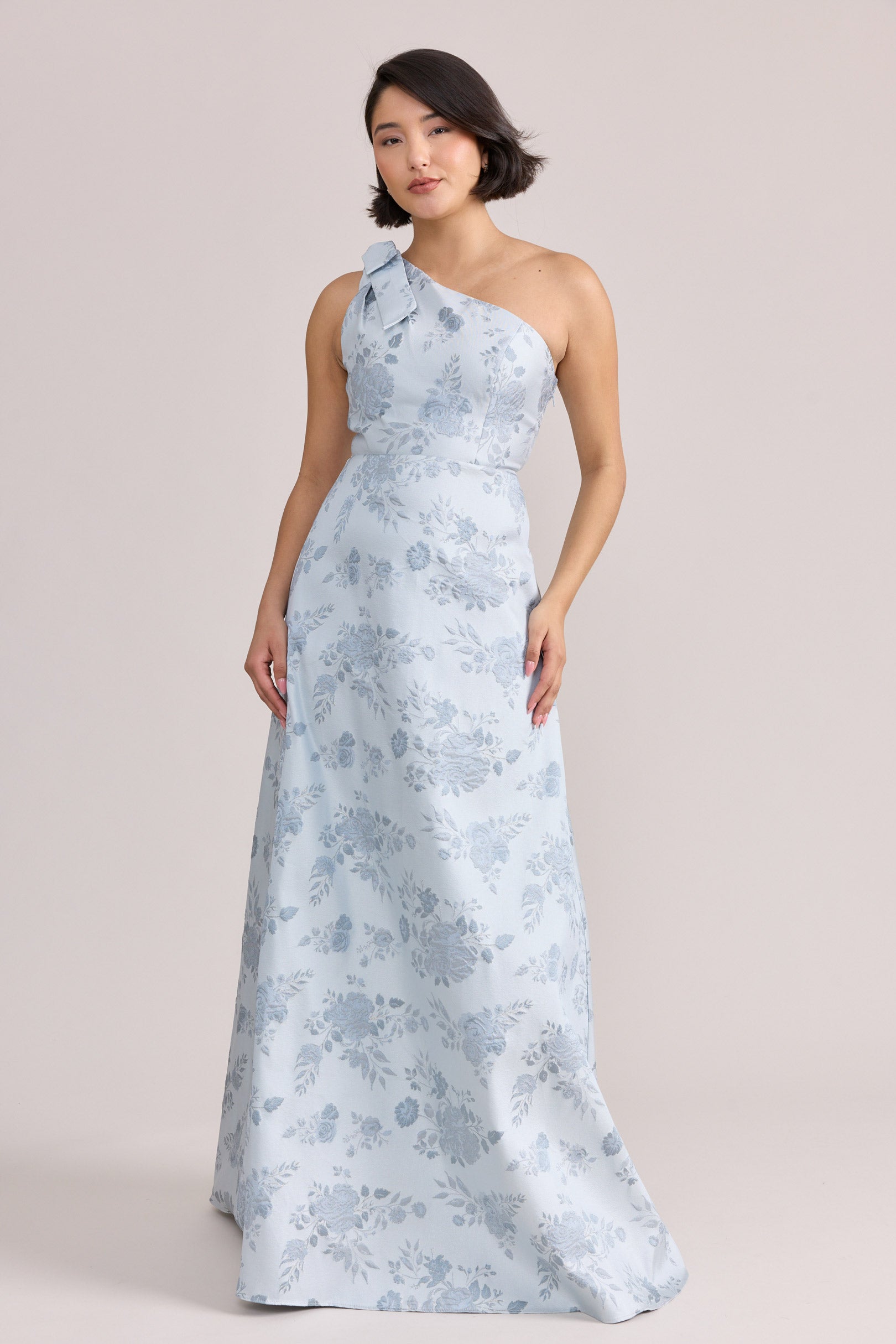 jacquard blue dress Georgina Colors:White short-name:Satin Black Store inside a long Audrey Hepburn Inspried Dress