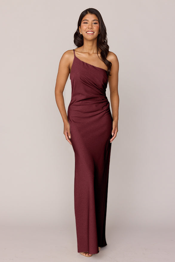 jade satin dress revelry Jade Satin Floral Print Dress