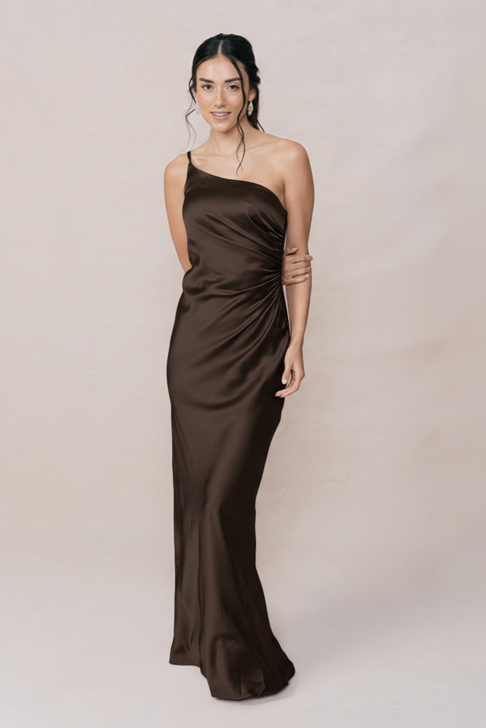 Jade Satin Dress
