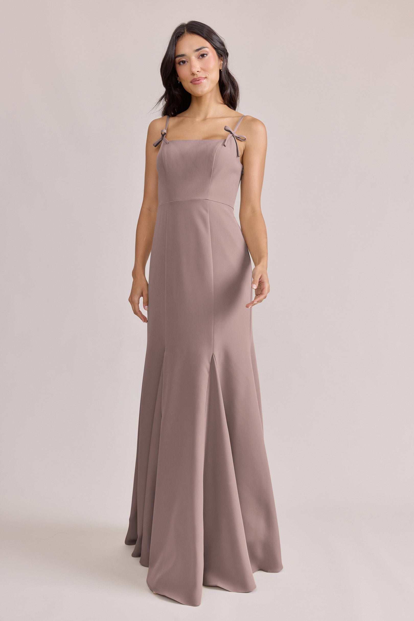 jolie bridesmaid dresses Jolie Crepe Dress