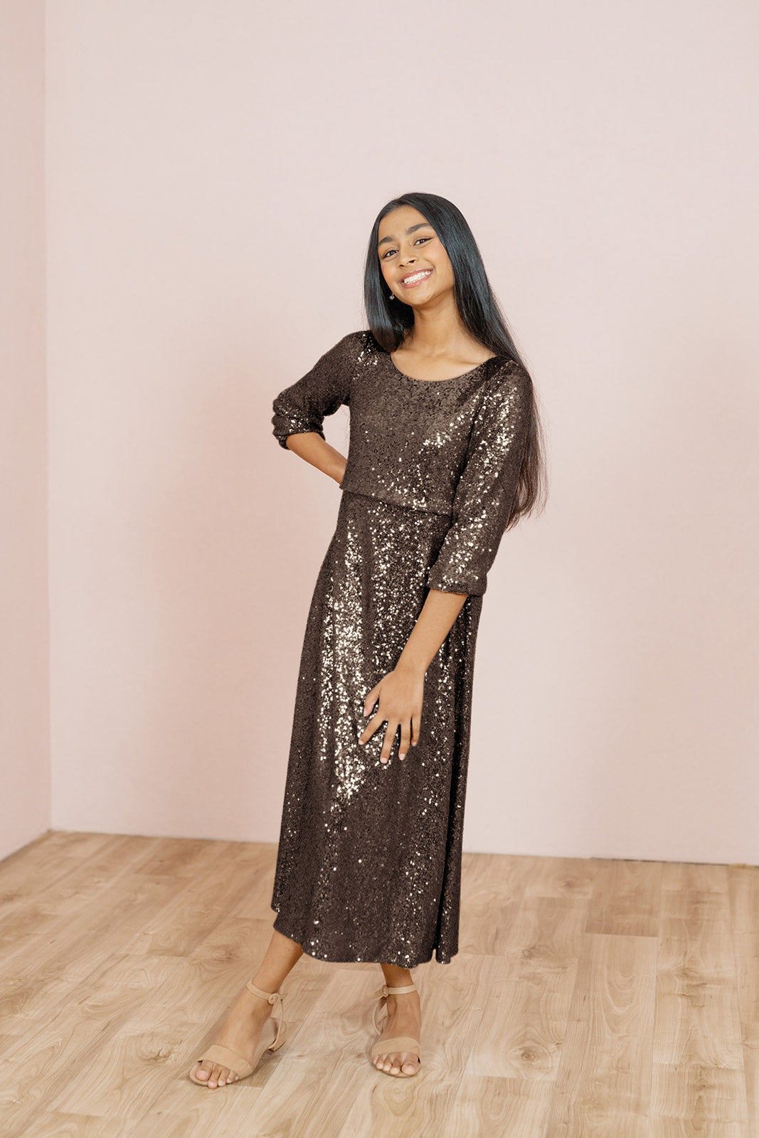 Juniors Addison Sequin Dress