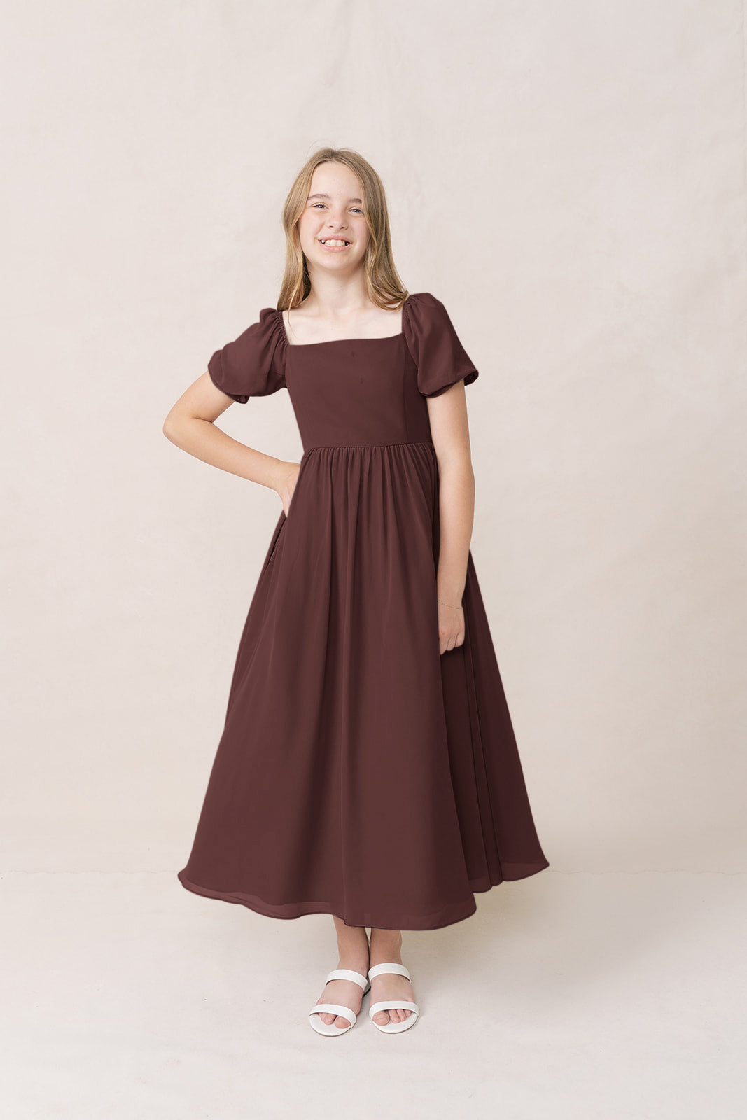 Juniors Maeve Chiffon Dress