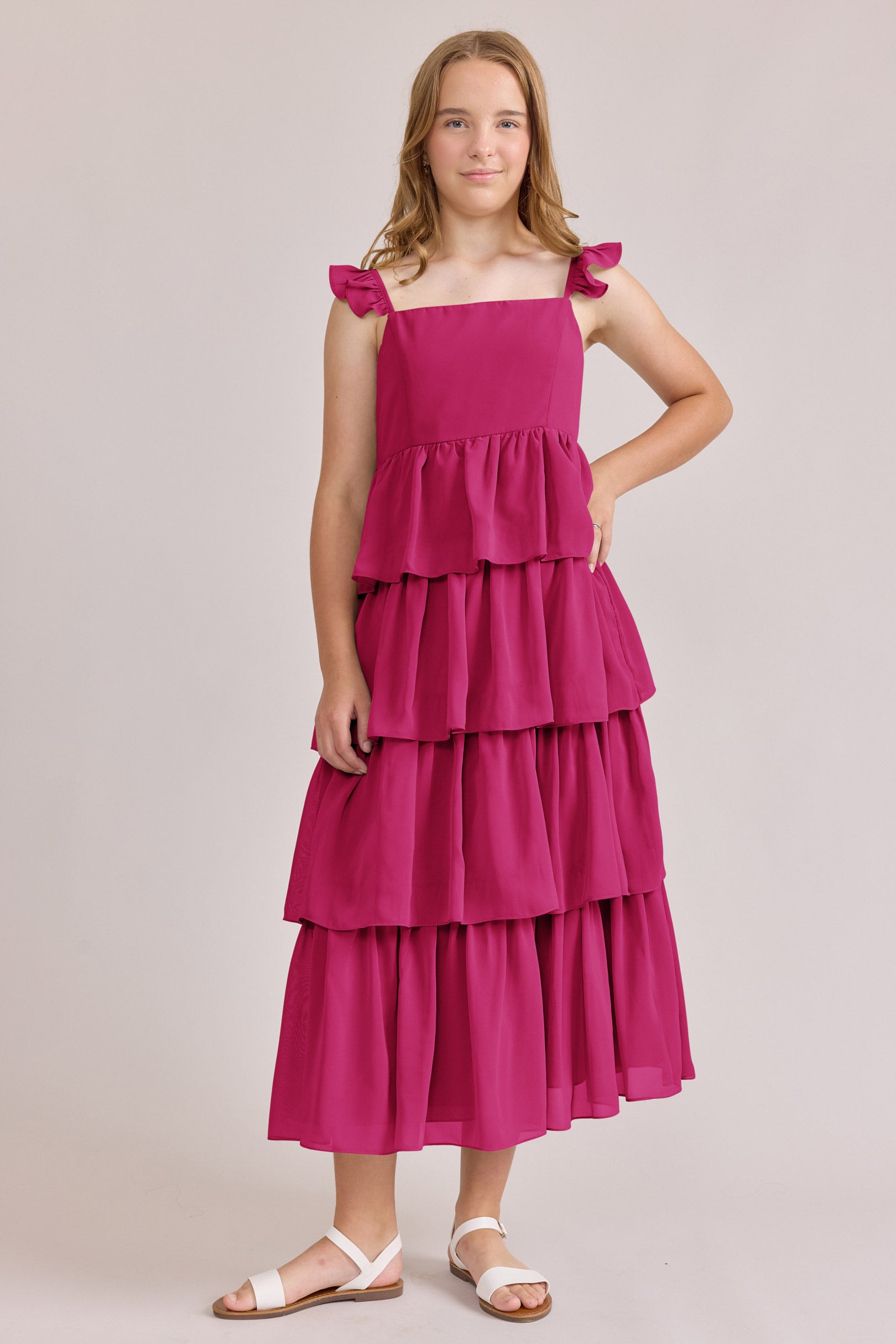 ivory bridesmaids dresses Ivory Bow Back Halter Neck Satin Dress – Désir Couture main image 1