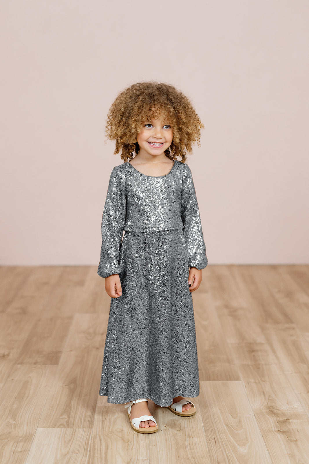 Kids Addison Sequin Dress