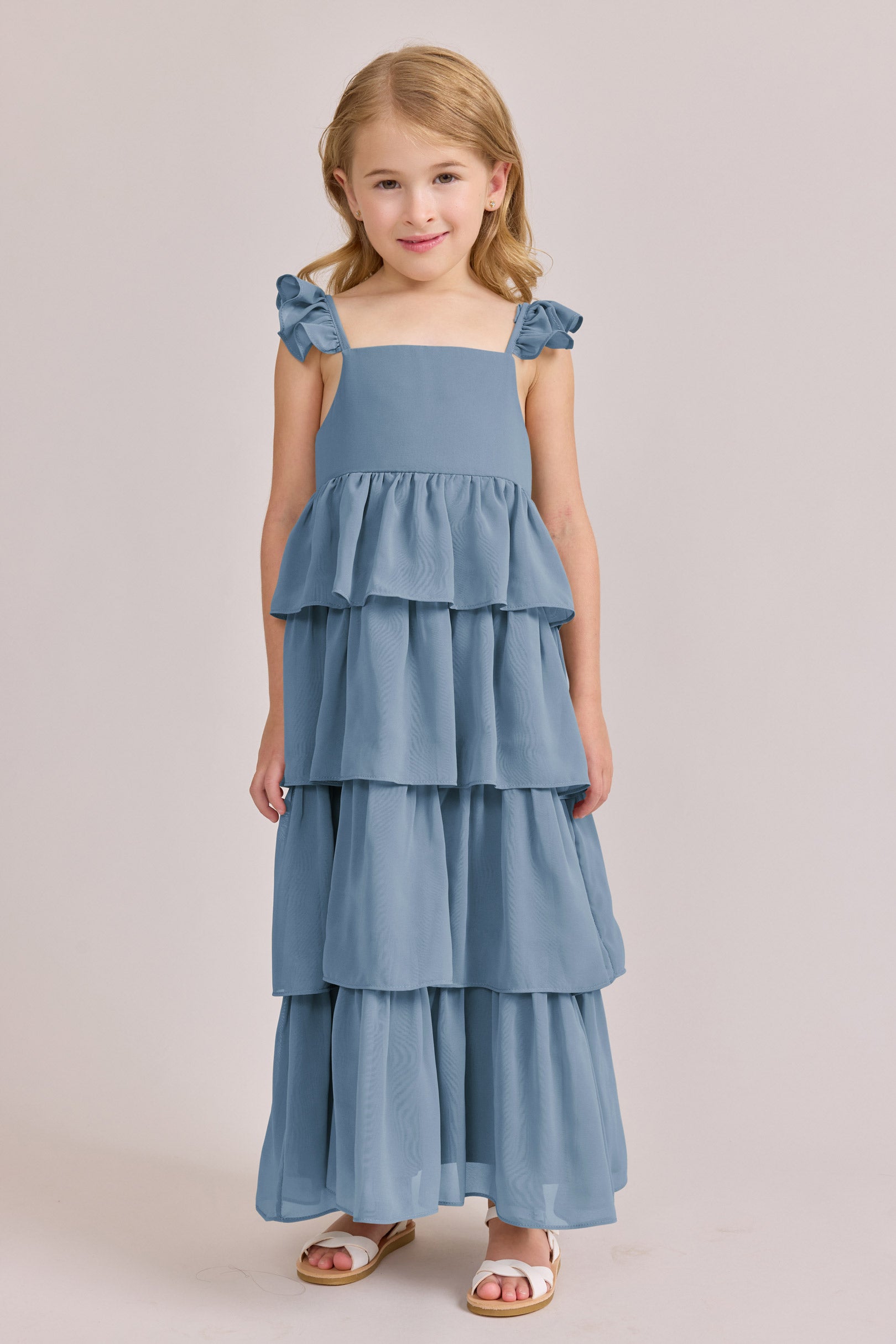 poppy chiffon dress Kids Dresses for Wedding Guests US Size:US6 and a lace 60 Classy Dresses For