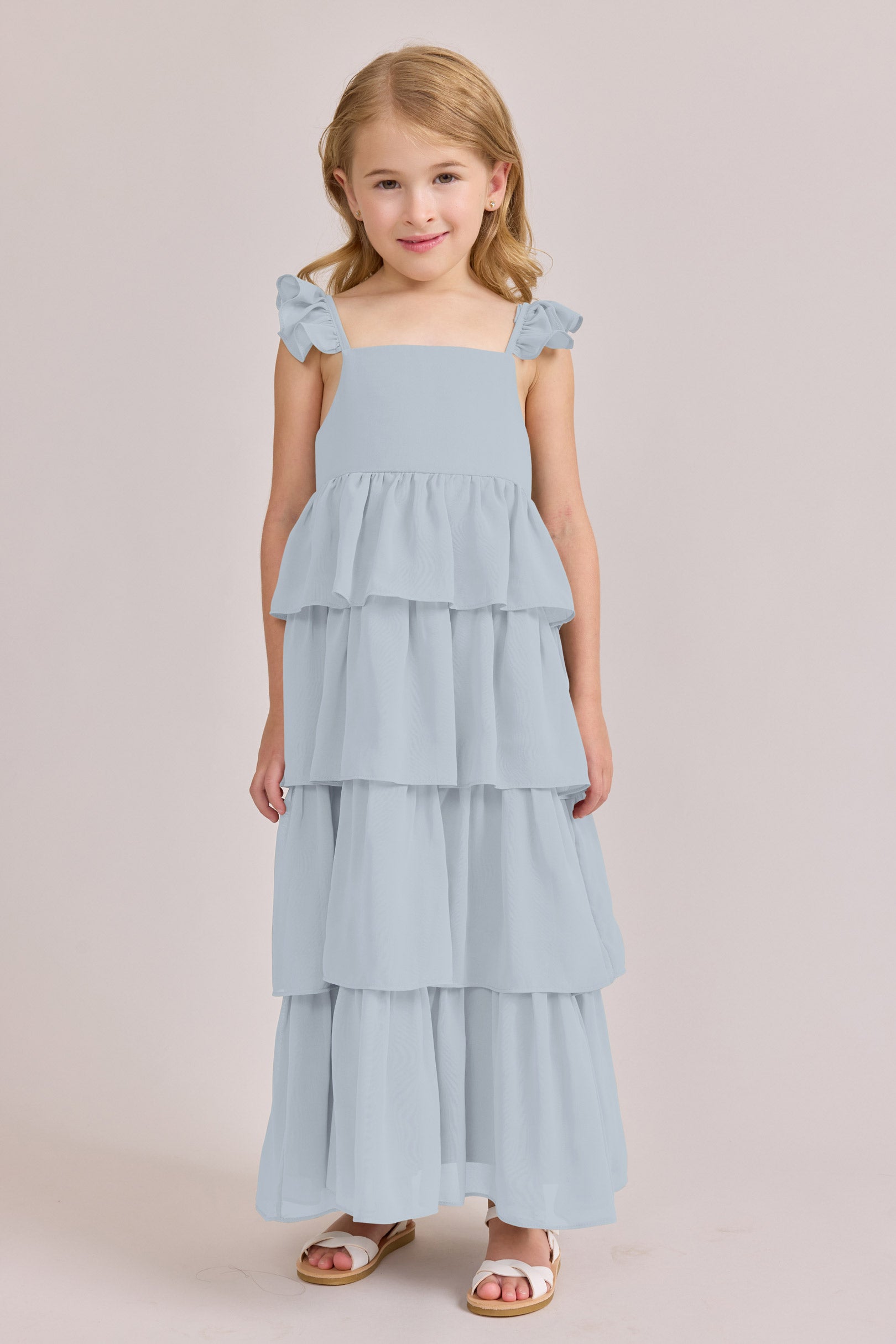 poppy chiffon dress Kids Color:Wood Black Strapless Satin Gown line silhouette 4 Web Collection: Spring maxi dressses
