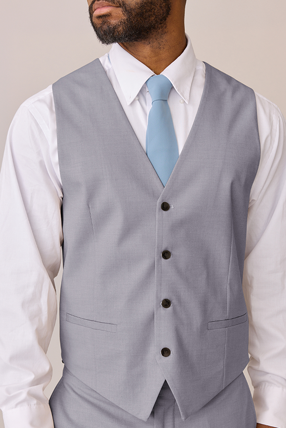 Light Gray Vest | Made To Order Light Gray Vest | Made To Order