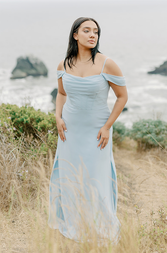 London Convertible Chiffon Dress