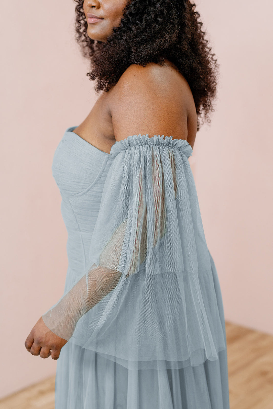 Tulle Long Sleeves