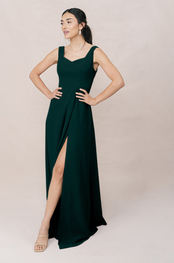 sachin and babi light blue dress MANGO Chiffon Ruffle Maxi Dress