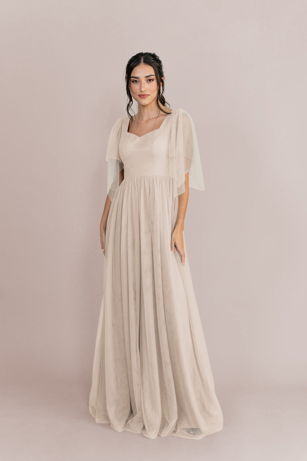 Madeline Convertible Tulle Dress | Champagne