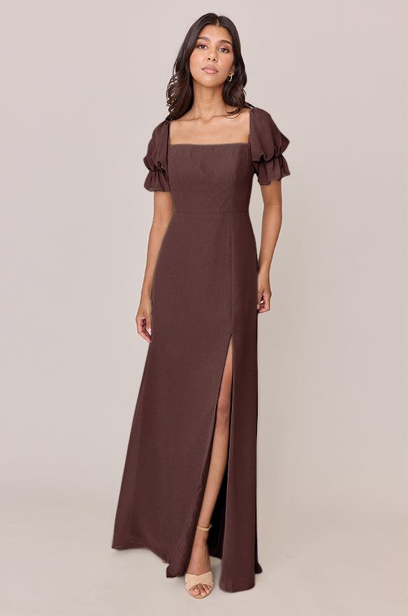 Maeve Chiffon Dress | Made To Order Sage Maeve Chiffon Dress | Made To Order Sage