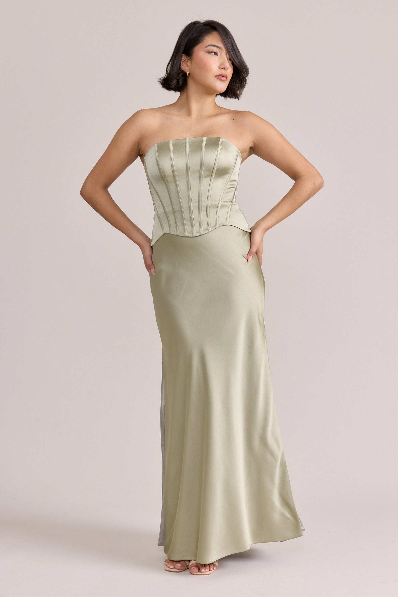 marina satin dress Marina Satin Dress