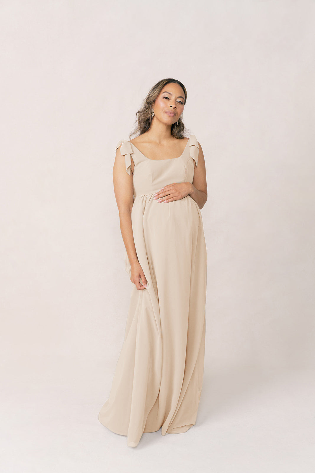 white christmas dresses Bowie Chiffon Dress main image 0