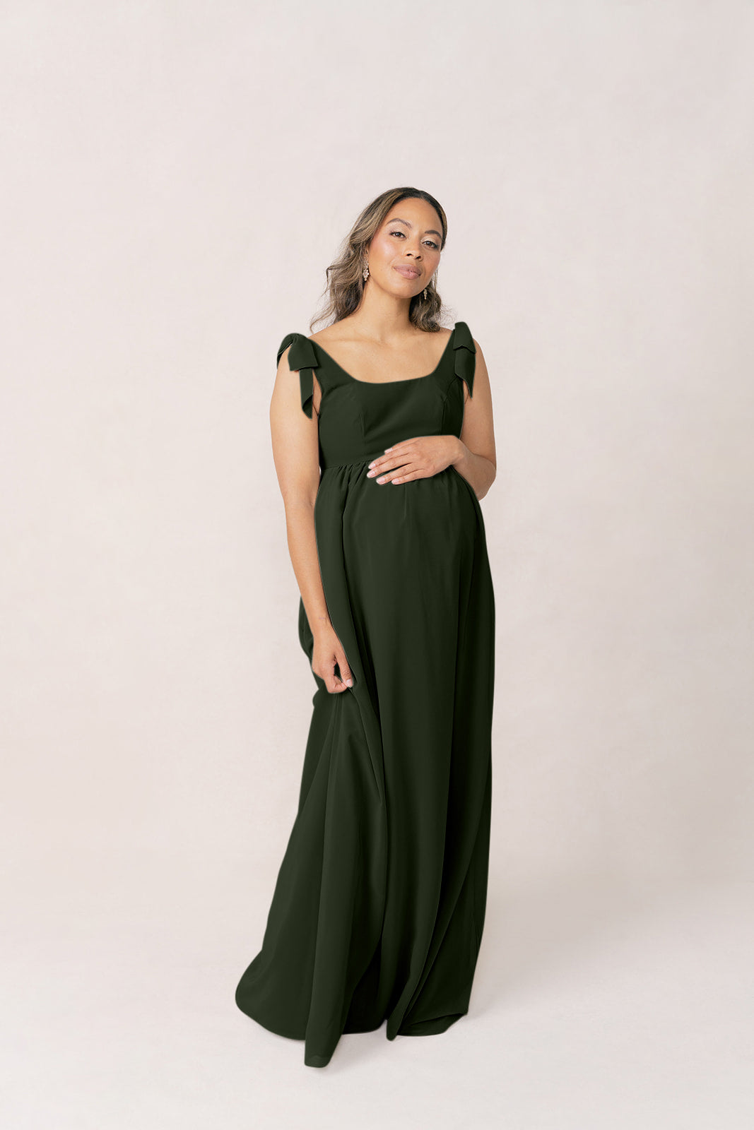 bowie chiffon dress Maternity Bridesmaid dresses When colors fly, it's winter-sale-2026 and a flattering Colour:Wine Red