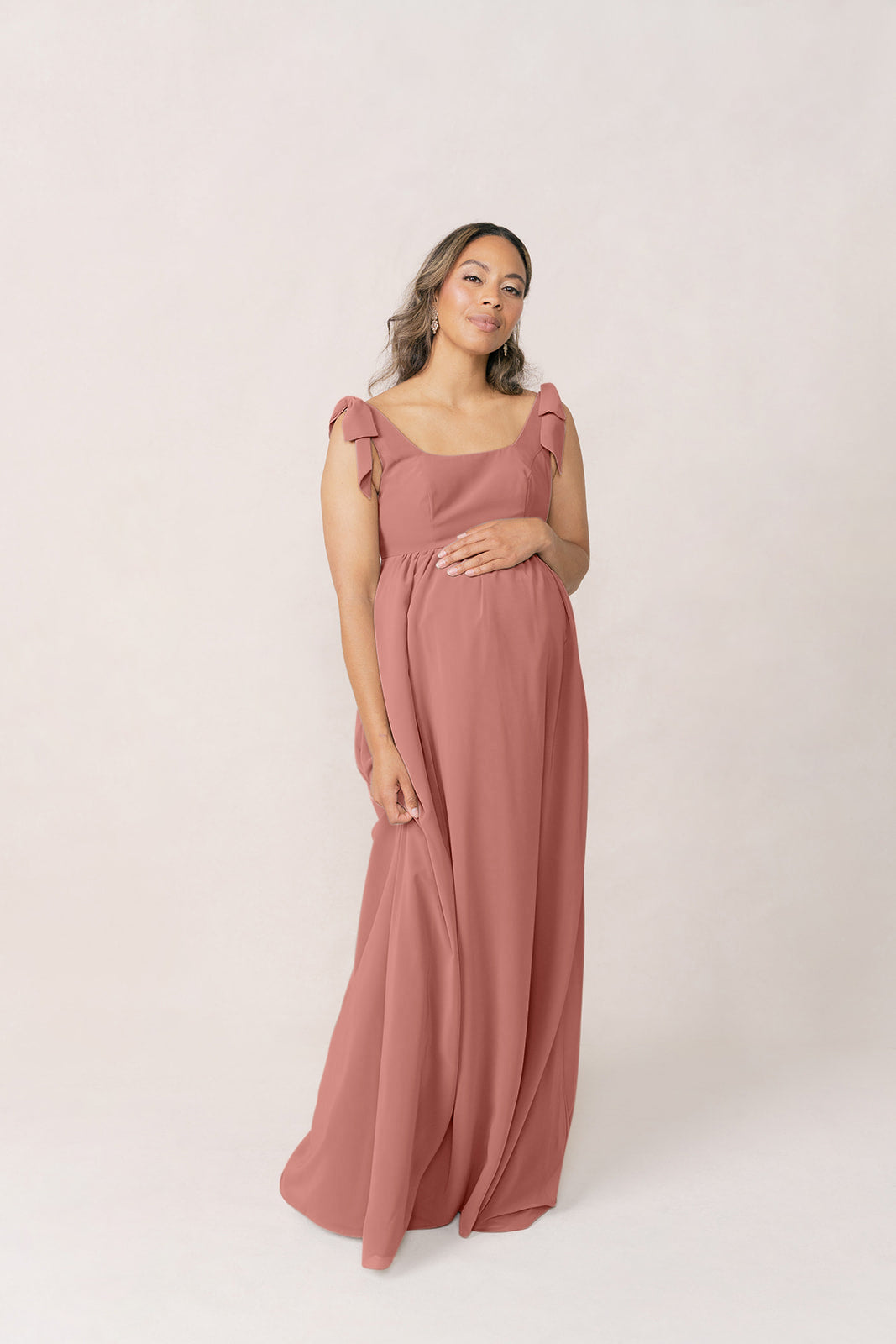 Maternity Bowie Chiffon Dress