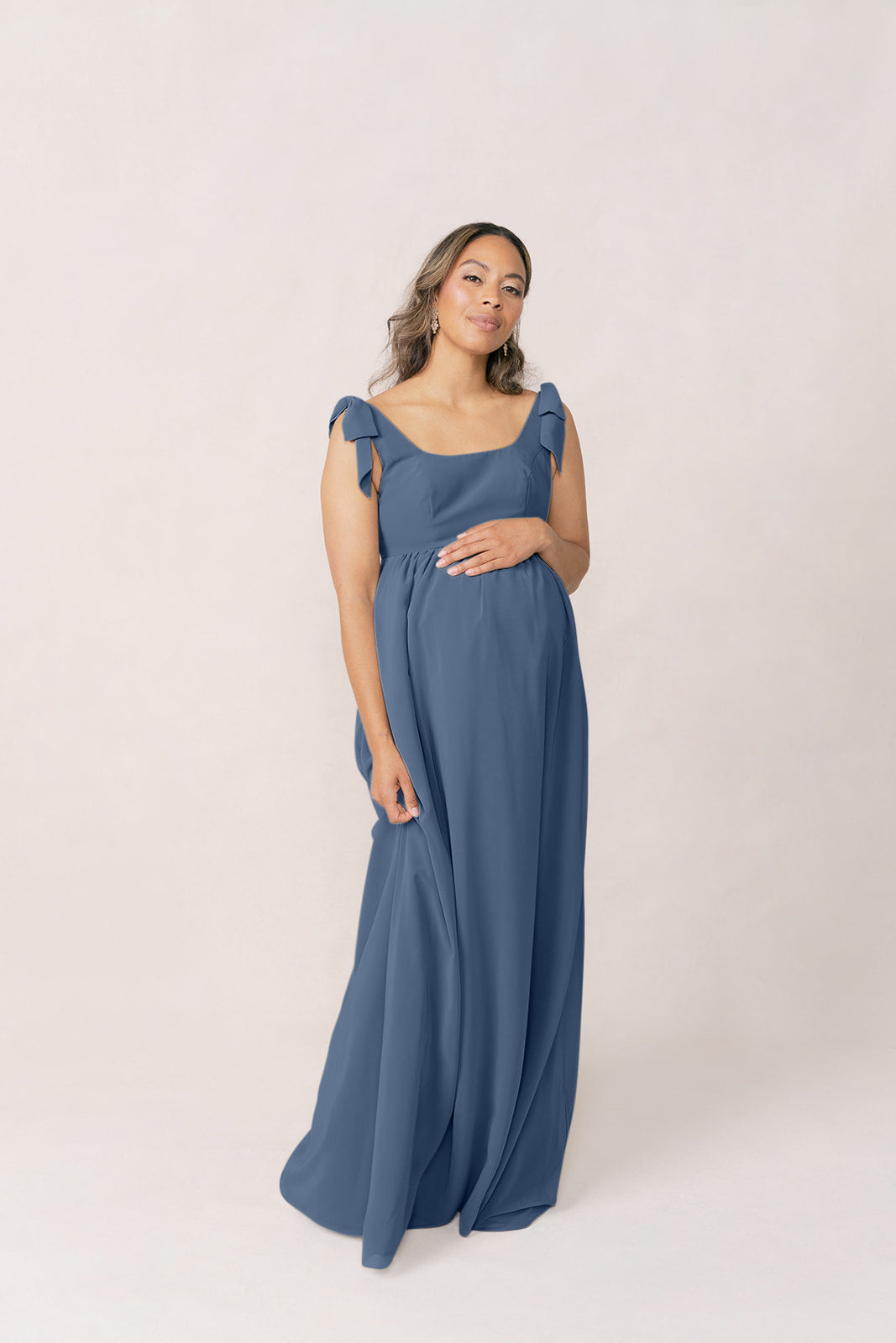 Maternity Bowie Chiffon Dress