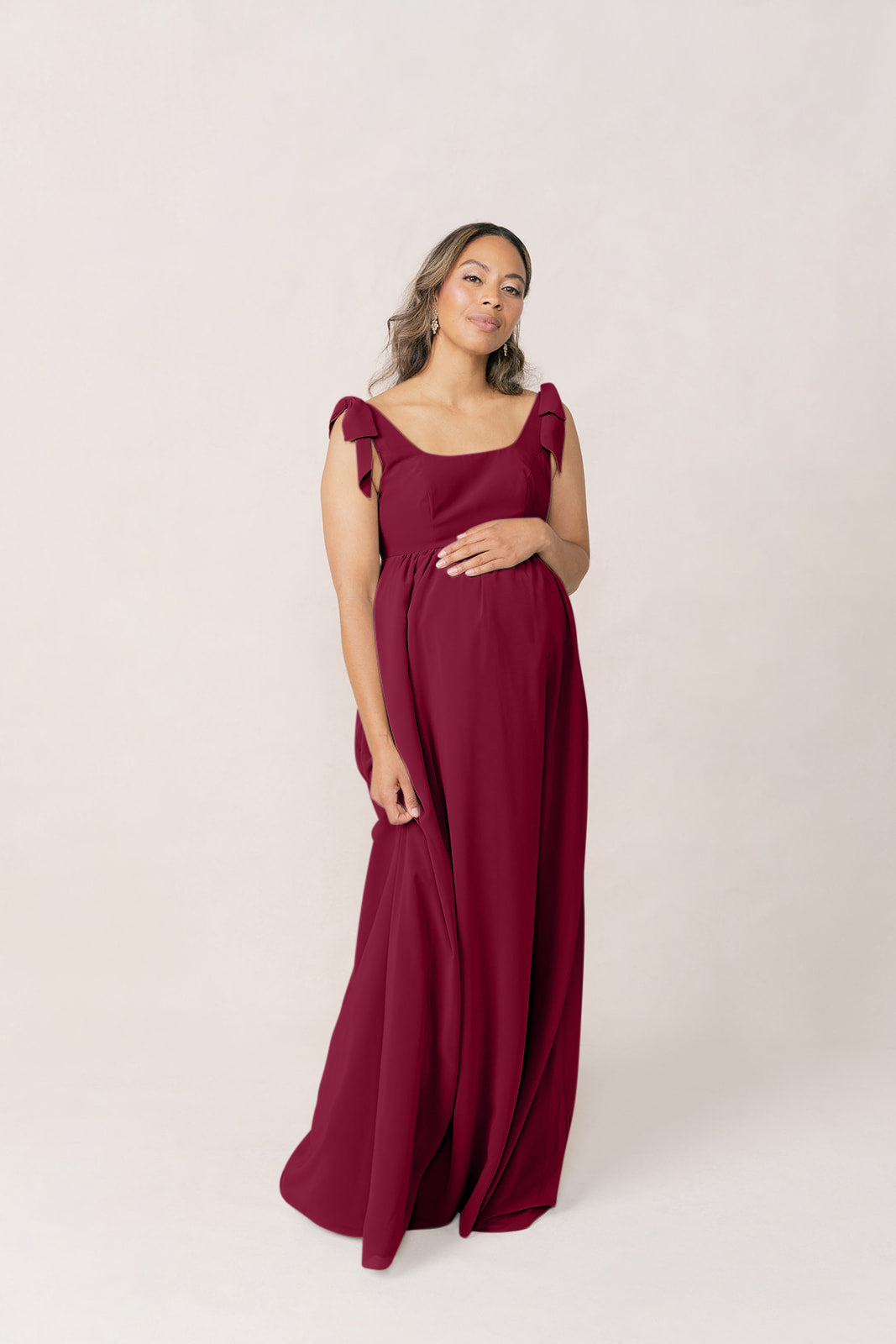 Maternity Bowie Chiffon Dress
