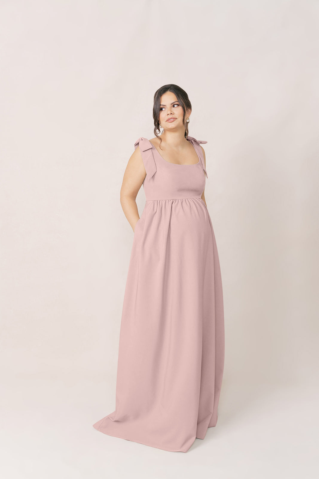 Maternity Bowie Crepe Dress