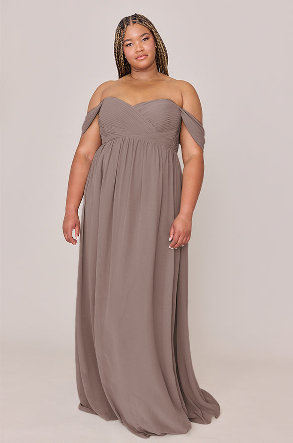 Maternity Kennedy Chiffon Convertible Dress