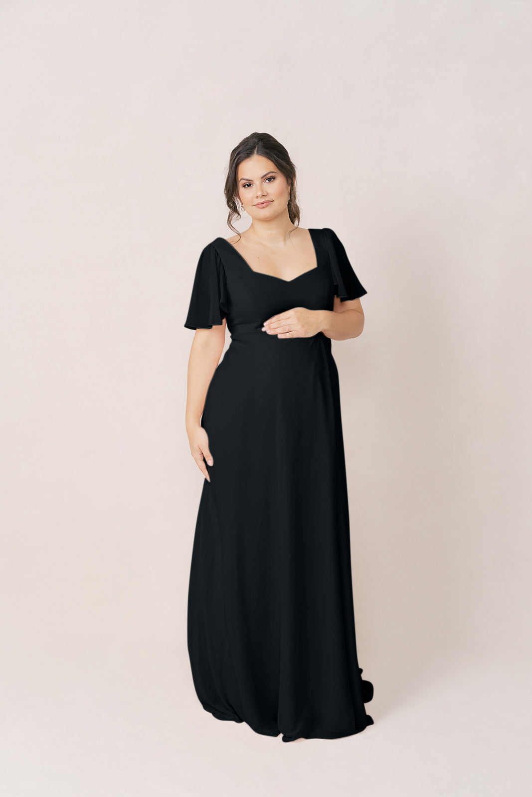 Maternity Madeline Convertible Chiffon Dress