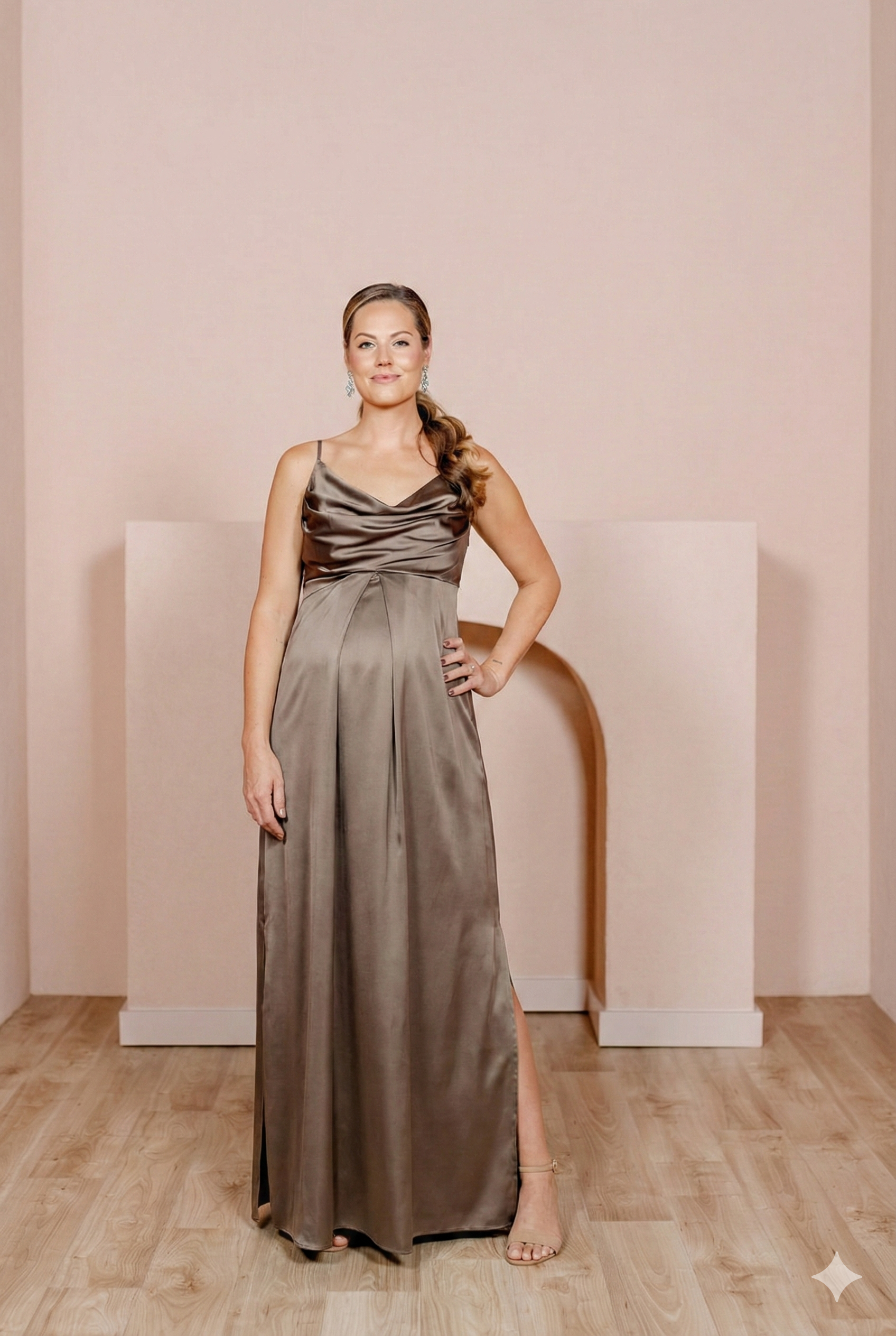 skye satin dress revelry Skye Velvet Dress