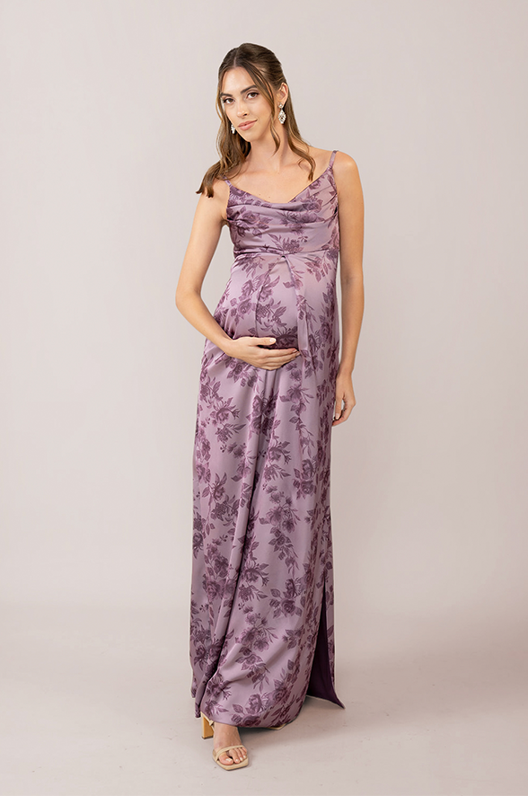 Maternity Skye Satin Dress | Made To Order