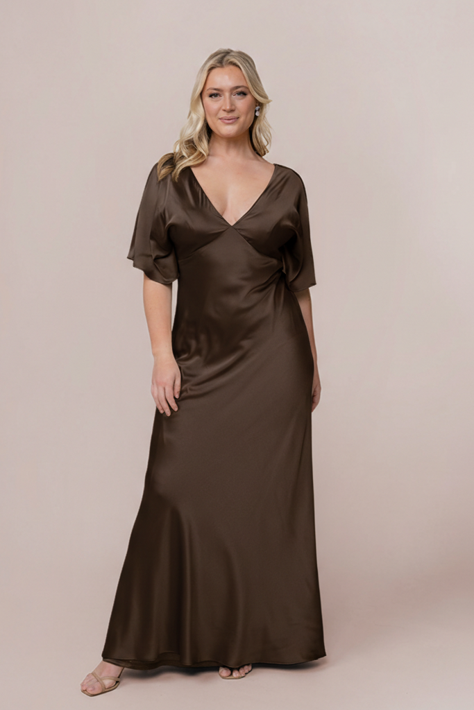 Maya Satin Dress