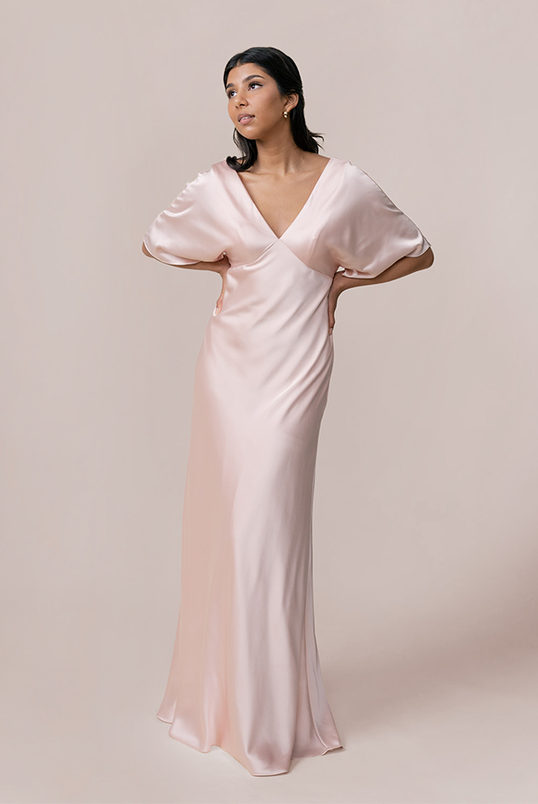 Maya Satin Dress