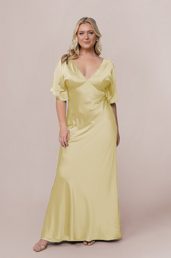 Maya Satin Dress