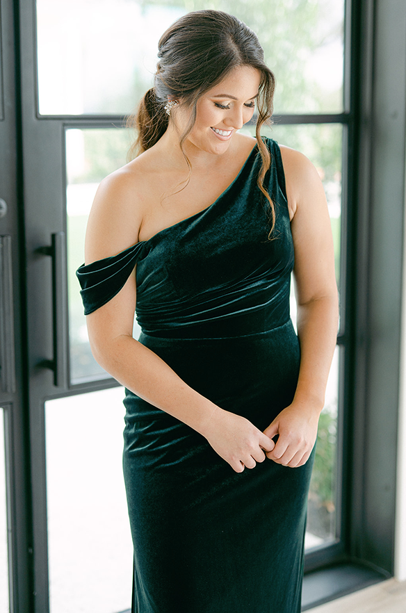 Sample Classic Emerald Moira Convertible Velvet Dress | Ready to Ship 28 Sample Classic Emerald Moira Convertible Velvet Dress | Ready to Ship 28