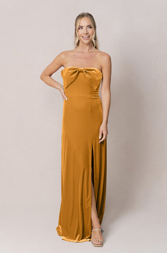 velvet mustard yellow dress Thrifted Lulus Velvet Yellow Mustard Dress  PopsikleShop