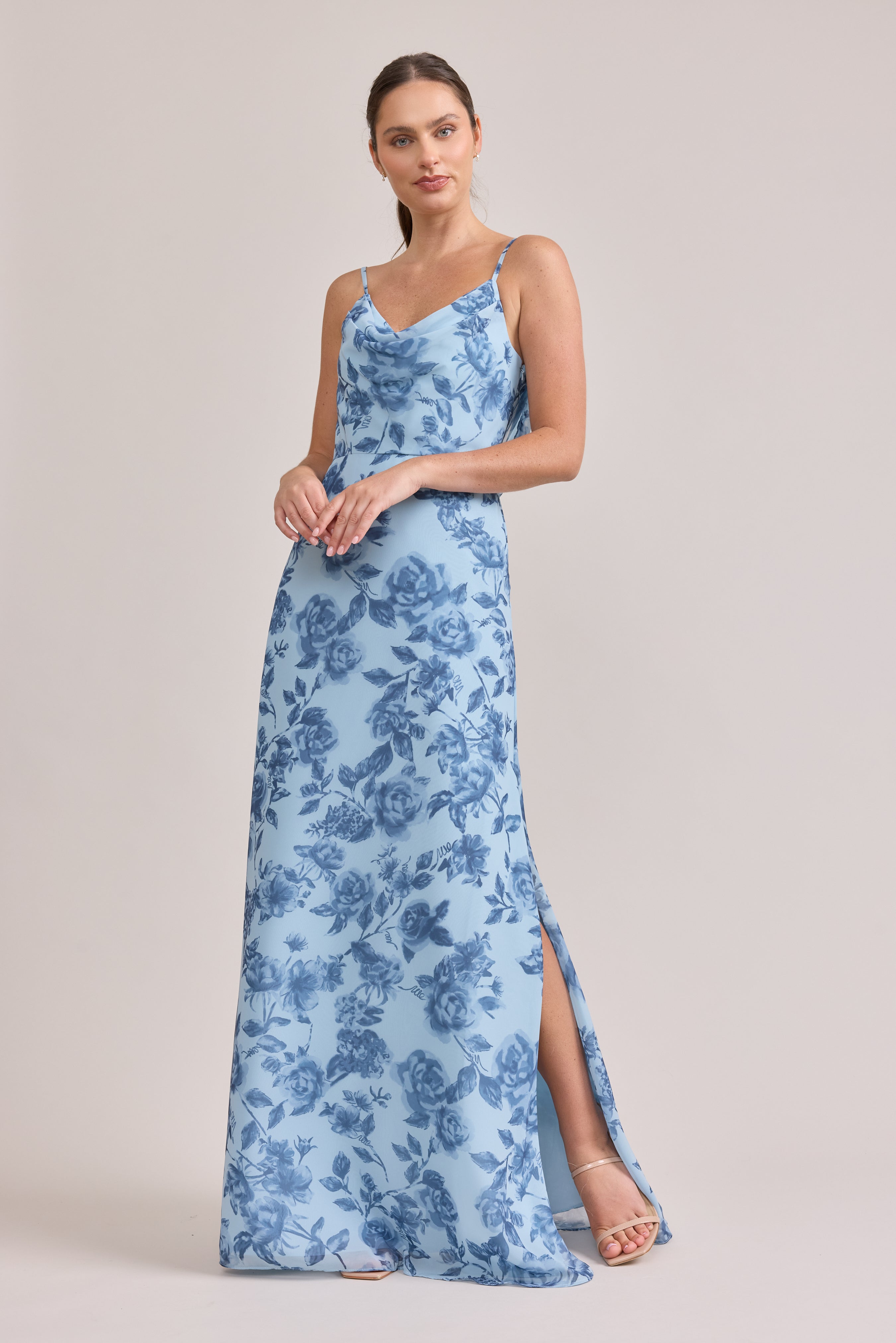 Nadia Chiffon Floral Print Dress Nadia Chiffon Floral Print Dress