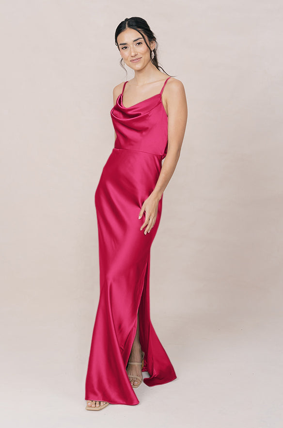 Nadia Satin Dress