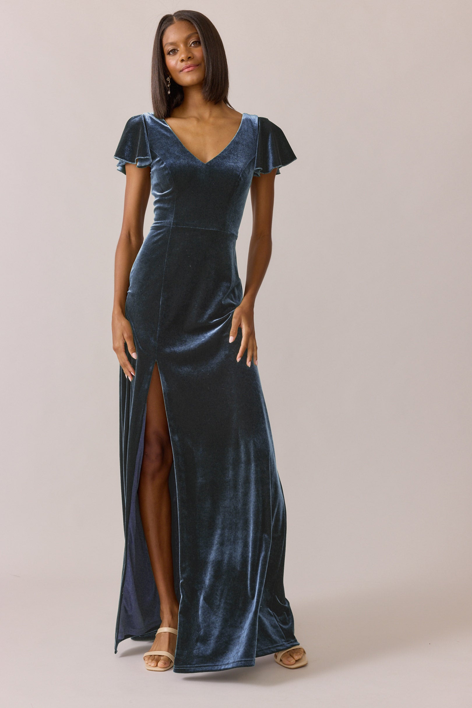 Nora Velvet Dress